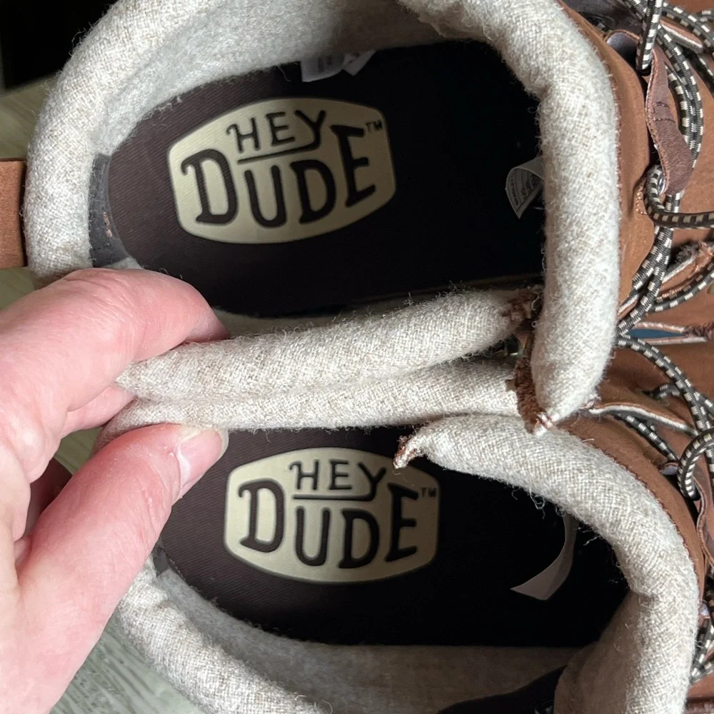 NWOT!!! Hey Dude Brown Chukka Boots